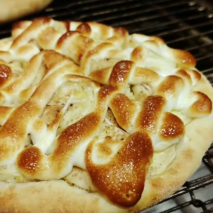 ESFIHA - BANANA FLAMBADA